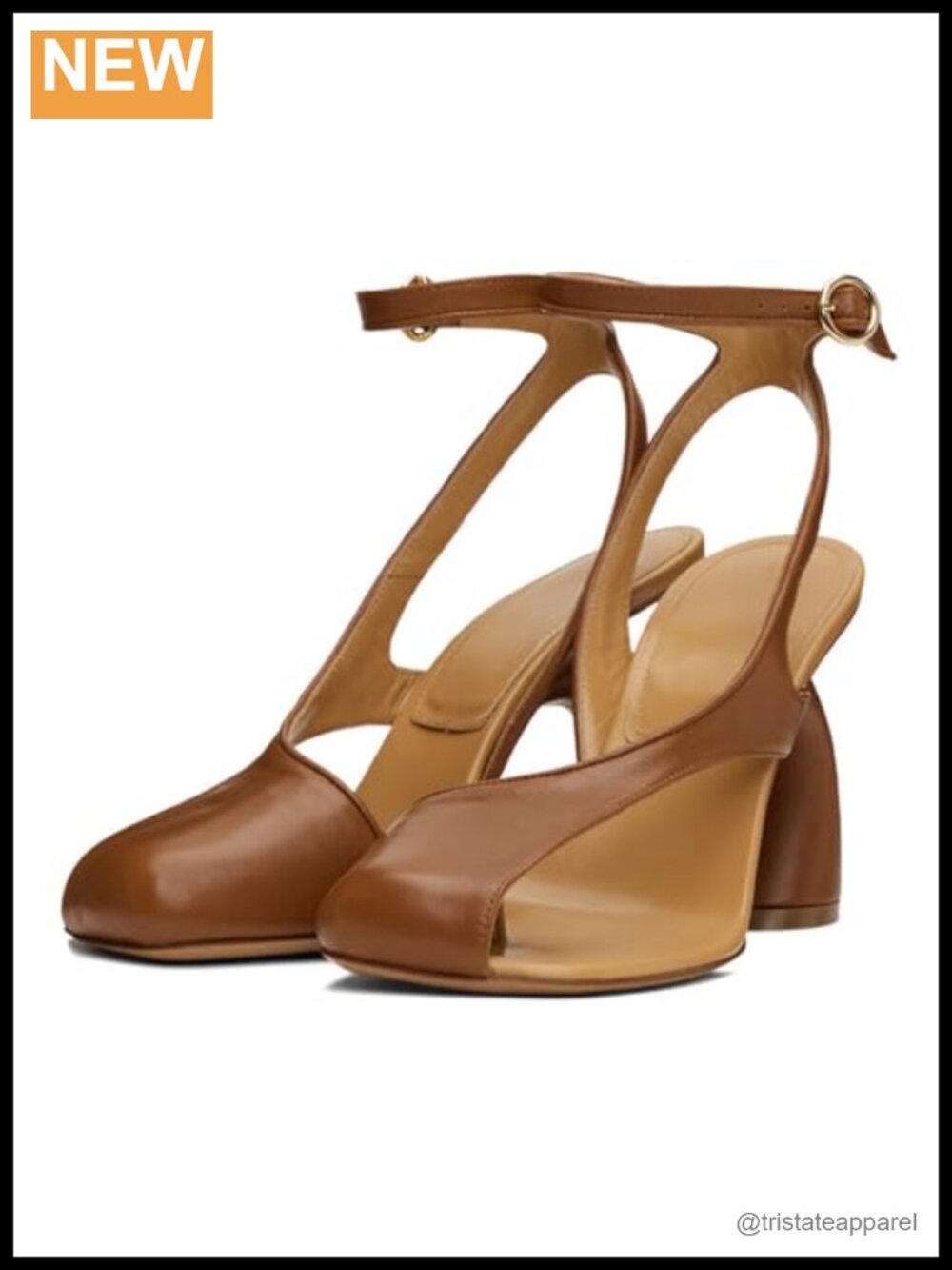 Women's Square Toe Heeled Sandals Ankle Strap Buckle Wedding Dress Pumps